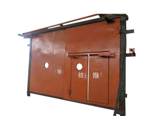 對開式無壓風門